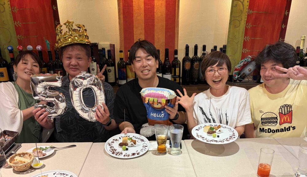 ビーノメンバーの誕生日会と恒例行事